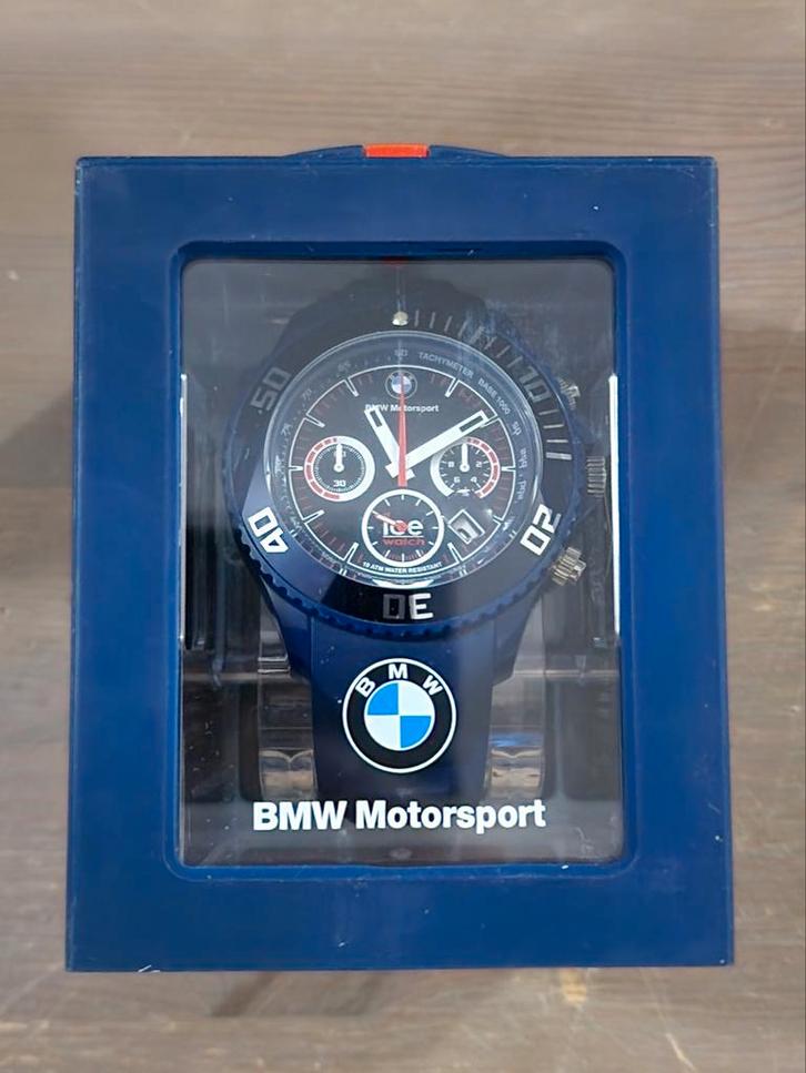 Ice Watch limited BMW Motorsport, Handtassen en Accessoires, Horloges | Heren, Nieuw, Polshorloge, Overige merken, Kunststof, Kunststof