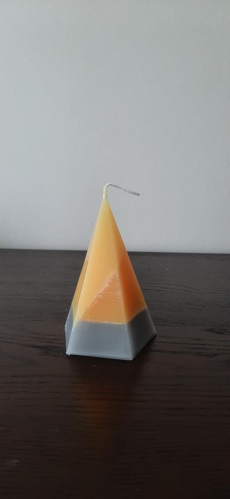 kaars sinaas handgemaakt, Huis en Inrichting, Woonaccessoires | Kandelaars en Kaarsen, Nieuw, Kaars, Minder dan 25 cm, Overige kleuren