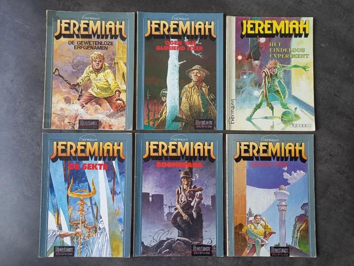 Strips Jeremiah, Boeken, Stripverhalen, Gelezen, Ophalen of Verzenden