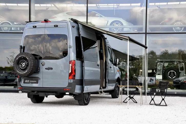 Mercedes-Benz Sprinter 3.0D V6 4X4 Offroad Camper FULL, Auto's, Bestelwagens en Lichte vracht, Bedrijf, Te koop, ABS, Achteruitrijcamera