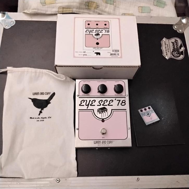 Wren and cuff eye see 78’ OG, Muziek en Instrumenten, Effecten, Zo goed als nieuw, Distortion, Overdrive of Fuzz, Ophalen of Verzenden