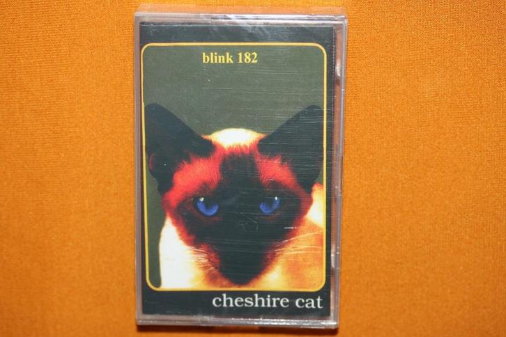 cassette - Blink 182 - Cheshire Cat, Cd's en Dvd's, Cassettebandjes, Nieuw in verpakking, Rock en Metal, 1 bandje, Ophalen of Verzenden