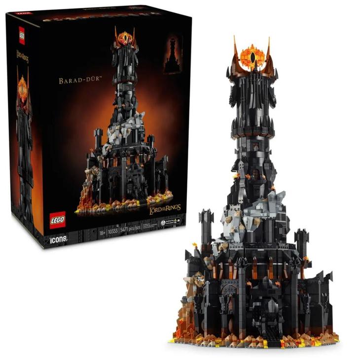 [NIEUW] Lego 10333 Lord of the Rings - Barad-Dûr, Kinderen en Baby's, Speelgoed | Duplo en Lego, Nieuw, Lego, Complete set, Ophalen of Verzenden