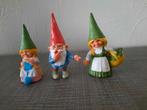 3 kabouterfiguurtjes, Ophalen of Verzenden, Zo goed als nieuw