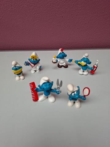 Vintage smurfen set 2 (per stuk) beschikbaar voor biedingen