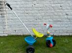 Smoby driewieler met duwstang, Ophalen, Zo goed als nieuw, Duwstang