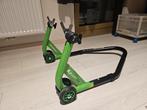 Kawasaki paddock stand, Ophalen