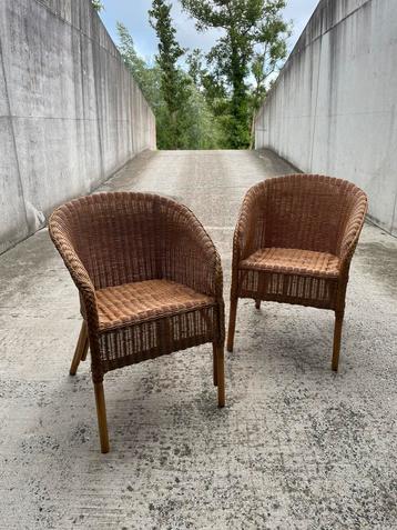 Vintage rotan stoel  beschikbaar voor biedingen