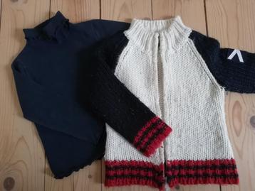 Scapa - Ensemble Il Gufo - 2 ans - Gilet 92 - souspull, Garçon ou Fille, Enlèvement ou Envoi, Ensemble, Utilisé