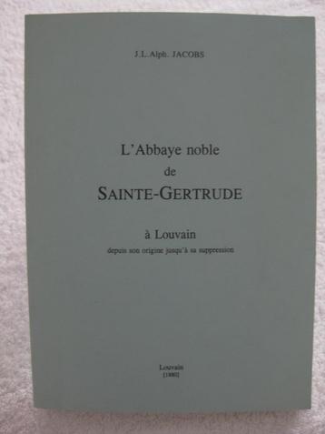 Louvain Abbaye de Sainte-Gertrude – Alph. JACOB – 1880 1999, Enlèvement ou Envoi, Utilisé