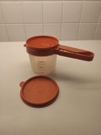 Tupperware bloemsuiker zeef, vintage, Huis en Inrichting, Ophalen, Gebruikt, Oranje, Overige typen