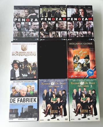 lot met Hollandse TV series  beschikbaar voor biedingen