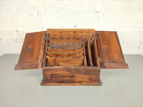 Houten brievenkastje, Antiek en Kunst, Antiek | Kantoor en Zakelijk, Ophalen of Verzenden