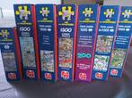 Van haasteren 1500st 12eur 1000st 8eur, Ophalen, 500 t/m 1500 stukjes, Gebruikt, Legpuzzel