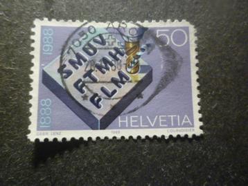 Zwitserland/Suisse 1988 Mi 1377(o) Gestempeld/Oblitéré, Enlèvement ou Envoi