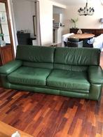 Leder salon 3+2 zit Perfecte staat, Huis en Inrichting, Ophalen, Driepersoons, Leer, Zo goed als nieuw