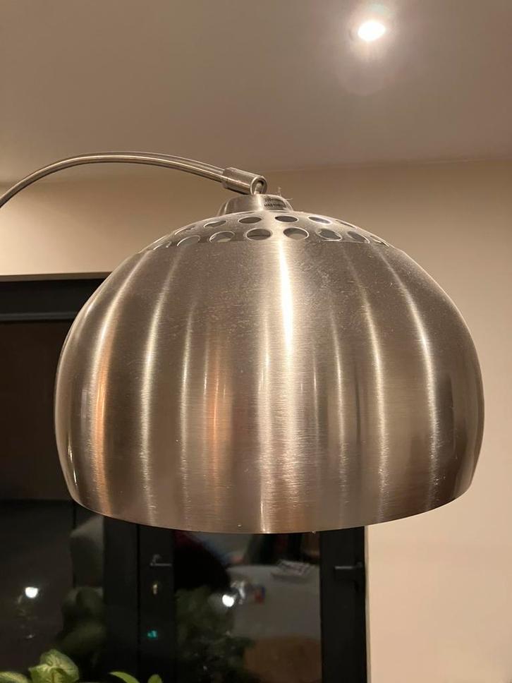 Booglamp, Huis en Inrichting, Lampen | Vloerlampen, Zo goed als nieuw, Metaal, Ophalen