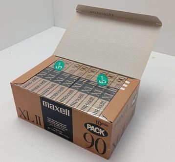 Cassettes chromées Maxell XLII 90 neuves de haute qualité