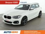 BMW 1 Serie 118 118i Edition M Sport Shadow (bj 2018), Gebruikt, Zwart, 136 pk, Wit