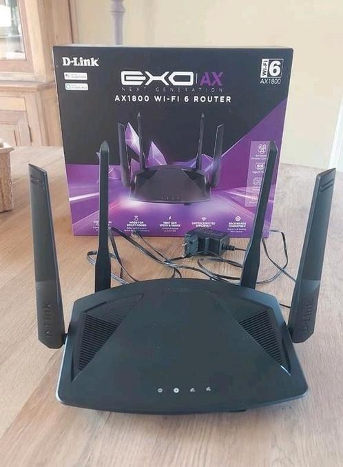 D-Link AX1800 router, Computers en Software, Netwerk switches, Zo goed als nieuw, Ophalen