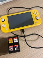 Nintendo switch et 4 jeux, Games en Spelcomputers, Spelcomputers | Nintendo Switch Lite, Ophalen, Zo goed als nieuw