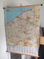 Landkaart West Vlaanderen, Boeken, Atlassen en Landkaarten, Ophalen, Landkaart