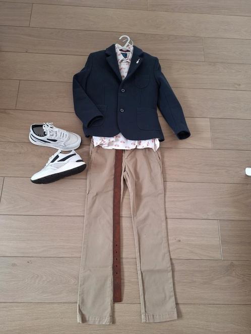 Communiekleding en schoenen, Kinderen en Baby's, Kinderkleding | Maat 122, Zo goed als nieuw, Jongen, Broek, Ophalen of Verzenden