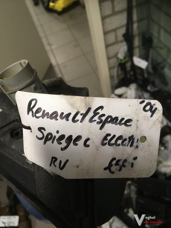 Renault espace 2004 spiegel electr  rechts, Auto-onderdelen, Spiegels, Gebruikt, Ophalen of Verzenden
