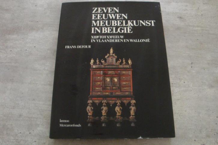 ZEVEN EEUWEN MEUBELKUNST IN BELGIË, Boeken, Kunst en Cultuur | Beeldend, Gelezen, Ophalen of Verzenden