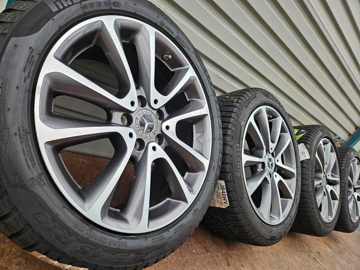18 inch originele Mercedes E Klasse W213 S213  velgen winter, Auto diversen, Wieldoppen, Zo goed als nieuw, Ophalen of Verzenden