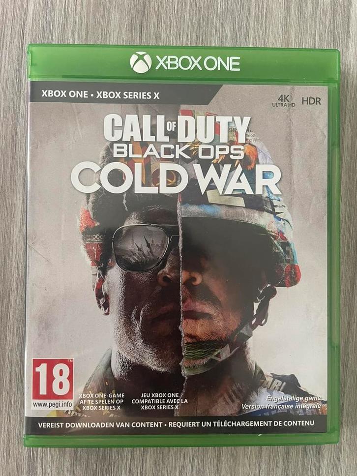 Call of Duty: Black Ops Cold War (Xbox One), Games en Spelcomputers, Games | Xbox 360, Zo goed als nieuw, Overige genres, Vanaf 18 jaar