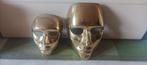 Venetiaans bronzen masker, Antiek en Kunst, Antiek | Brons en Koper, Ophalen of Verzenden, Brons