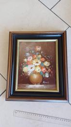 Peinture à l huile sur toile 30 cm sur 34 cm, Ophalen
