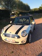 Mini Cooper cabrio 1.6 benzine automaat, Auto's, Zwart, Overige kleuren, Cabriolet, Leder