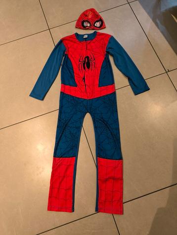 Spiderman verkleedpak maat 128