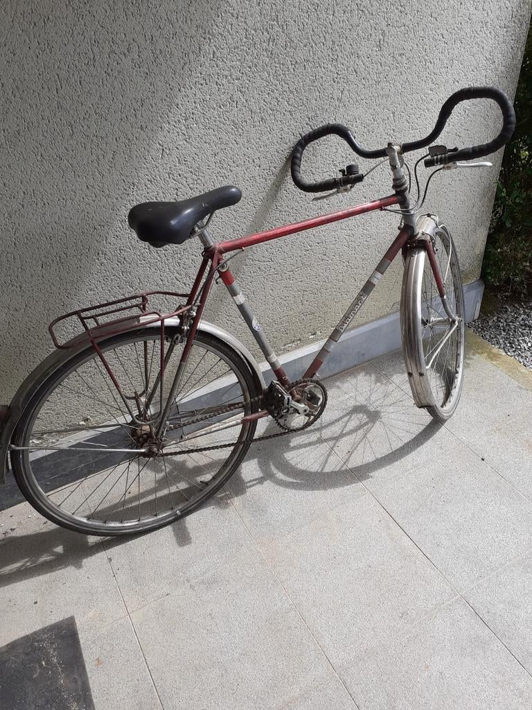 CADRE VÉLO RANDONNEUSE course fourche VELO vintage frame fork old 58cm