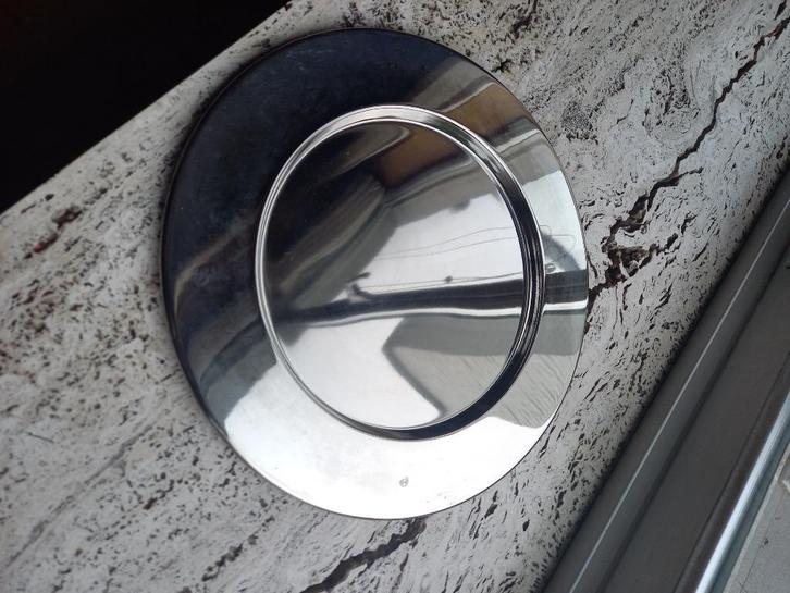 verzilverde onderzetborden 12 stuks, Huis en Inrichting, Woonaccessoires | Onderzetters, Gebruikt, Bord, Ophalen of Verzenden