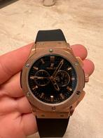 Hublot Horloge Zwart/Brons NIEUW, Overige merken, Staal, Polshorloge, Nieuw