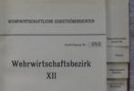 Economie Wirtschaft Duitsland Tewerkstelling Tank Gau Arbeid, Verzenden, Tweede Wereldoorlog, Zo goed als nieuw, Landmacht