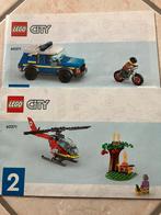 Lego 60371 (politiewagen en brandweerhelikopter), Lego, Enlèvement ou Envoi, Neuf