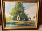 Peinture à l’huile signée, Ophalen of Verzenden