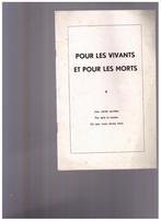 (Pourquoi prier Dieu) pour les vivants et pour les morts -, Livres, Religion & Théologie, Utilisé, Enlèvement ou Envoi, Collectif