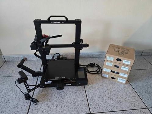 Creality CR6-SE 3D Printer + Filament + accesoires, Computers en Software, 3D Printers, Zo goed als nieuw, Ophalen