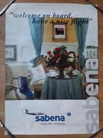 Sabena poster 1995, Ophalen of Verzenden, Gebruikt