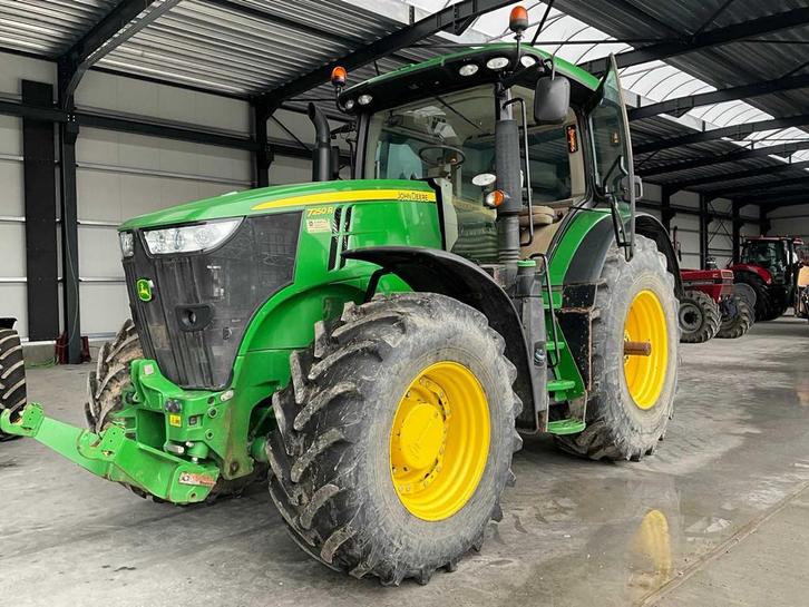 2017 - John Deere - 7250R - 4WD Landbouw Tractor, Zakelijke goederen, Landbouw | Tractoren, John Deere, Gebruikt
