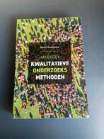 Handboek kwalitatieve onderzoeksmethoden, Enlèvement ou Envoi, Sciences sociales, Utilisé, Dimitri Mortelmans