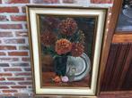 Nature morte aux fleurs J. Eggerickx 1937 - dim. 72,5x54 cm., Enlèvement