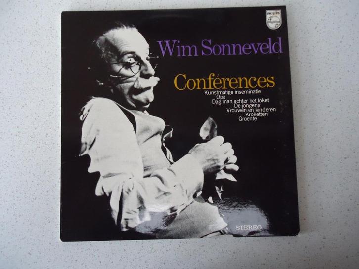 LP van "Wim Sonneveld" Conférences anno 1970., Cd's en Dvd's, Vinyl | Nederlandstalig, Gebruikt, Overige genres, 12 inch, Ophalen of Verzenden