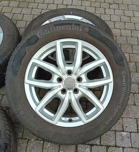 Winterbanden velgen alu Audi Q3 VW Tiguan 17inch 5x112 6&5mm, Auto diversen, Tuning en Styling, Ophalen