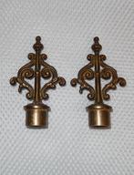 2 Bronzen kaarsdovers., Ophalen, Brons